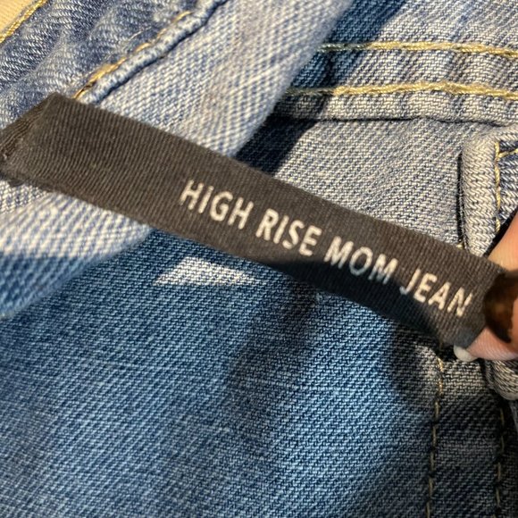 Bluenotes High Rise Mom Jeans Blue Size 29 - Picture 6 of 7